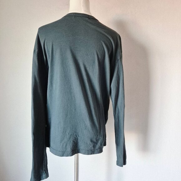 Daydreamer USA Nirvana Flower Heart Crew Longsleeve Vintage Black Cotton - Picture 10 of 16